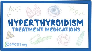 Hyperthyroidism treatment medications pharmacology [upl. by Montgomery]