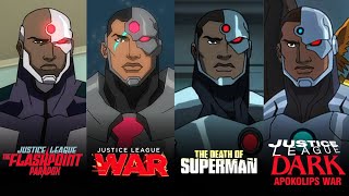 The Evolution of Cyborg The DC Animated Movie Universe [upl. by Aerdnuahs]