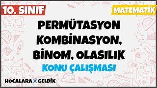 Permütasyon Kombinasyon Binom Olasılık [upl. by Narcis148]