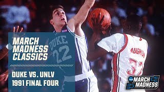 Duke vs UNLV 1991 Final Four  FULL GAME [upl. by Naimerej]