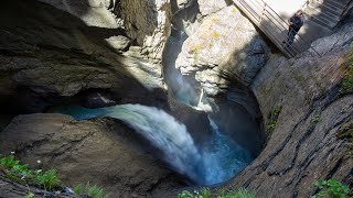 Trümmelbach falls Lauterbrunnen Switzerland [upl. by Gavin]