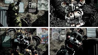 FNAF 6  ULTRA RARE OPENING All Back Alley Scenes [upl. by Kolb636]