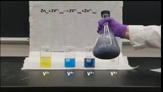 Multiple Oxidation States of Vanadium [upl. by Oina208]