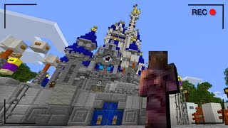 Exploring Disneyland in Minecraft [upl. by Luisa]