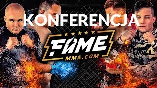 PIERWSZA KONFERENCJA FAME MMA  CAŁY LIVE [upl. by Eilyah202]