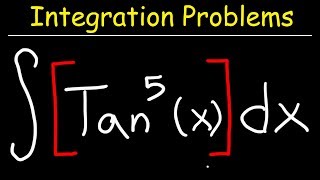 Integral of tan5x [upl. by Ayarahs]