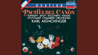 Pachelbel Canon in D Major P 371 Orch Münchinger [upl. by Merton]