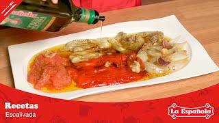 Escalivada AL HORNO 🍽 Recetas de verduras [upl. by Terrye770]