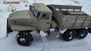 Cross RC UC6 URAL 4320 im Schnee [upl. by Agarhs]