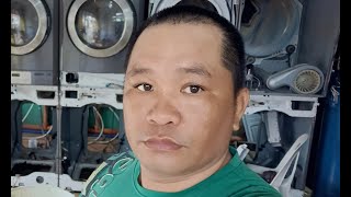 Lg giant commercial washing machine TE ERROR AND OVER FLOW ANG TUBIG [upl. by Airrat]