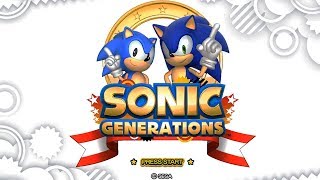 Sonic Generations  Complete Walkthrough All Levels [upl. by Horacio]