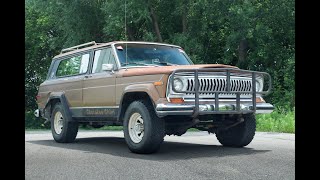 1978 Jeep Cherokee Chief Test Drive [upl. by Shriver]