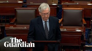 Mitch McConnell blocks Senate Democrats move to fast track 2000 Covid payments [upl. by Ragen]