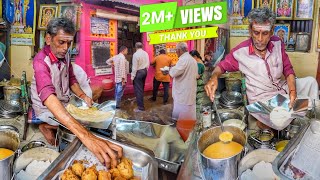 Madurai Most Famous Iyer Tiffin Centre  Brahmana Food  Street Food India [upl. by Medor]