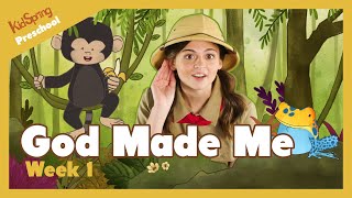 God Made Me  Amazonia  Preschool Week 1 [upl. by Mose770]