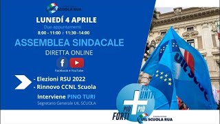 Assemblea Sindacale Nazionale Uil Scuola [upl. by Harmonie503]