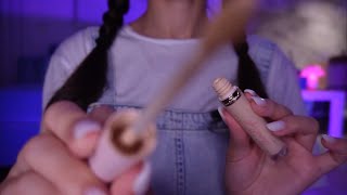 ASMR  Doing Your Makeup so You Could Sleep [upl. by Cassius510]