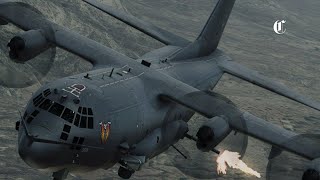 Deadly NEW AC 130J Gunship in Action Firing All Its Cannons [upl. by Omolhs]