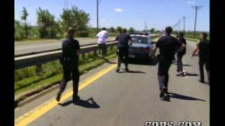 Toughest Takedowns Officer Michael Hanlon and Gregory McCarthy COPS TV SHOW [upl. by Suelo]