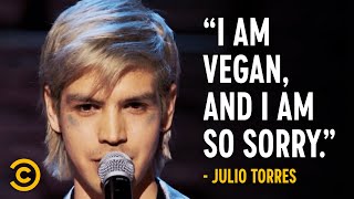 The Hardest Part About Being Vegan  Julio Torres [upl. by Winstonn524]