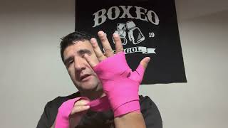 Tutorial de vendaje para entrenar Boxeo [upl. by Eittocs]