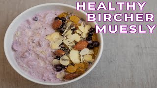 Make Bircher Muesli aka overnight oats in just 5 minutes [upl. by Hanser512]