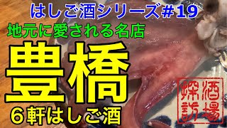 【はしご酒シリーズ19】「豊橋はしご酒」老舗大衆割烹から鉄板焼き、海鮮酒場に立飲みなどを 飲み歩き。豊橋の地元で愛される酒場を巡るはしご酒 [upl. by Ayiram]