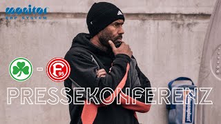 PRESSEKONFERENZ  SpVgg Greuther Fürth vs Fortuna Düsseldorf 10  202324  Thioune nach SGFF95 [upl. by Dnomad723]