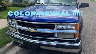 Two door Tahoe color reveal [upl. by Ainocal593]