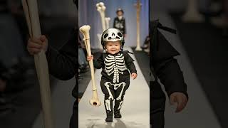 Cool Halloween Fashion Show for Kids  halloween2024 fashionshow cool baby cutekids [upl. by Anaek]