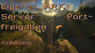 Eigener ARK Server Portfreigaben einrichten TUTDeutsch [upl. by Eiramanig]