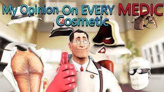 TF2  My Opinion on EVERY Medic Cosmetic in Under 6 Minutes [upl. by Akimahs]