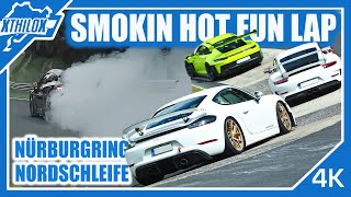 Engine blows up right in front of us 🫣 GT3 RS 991 992  GT4 MR  NÜRBURGRING NORDSCHLEIFE BTG 4K [upl. by Saint]