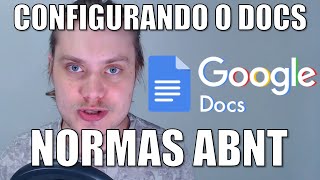 CONFIGURANDO O GOOGLE DOCS NAS NORMAS ABNT A PARTIR DOS ESTILOS  Tire 10 no TCC 03 [upl. by Hogan730]