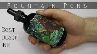 BEST Black Fountain Pen Ink Under 20 I Noodlers Heart of Darkness I Review amp Tips by JSheetz [upl. by Llertniuq349]