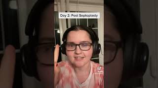 Day 2 Post Septoplasty and Turbinate Reduction Surgery Recovery  Deviated Septum Surgery [upl. by Leander130]