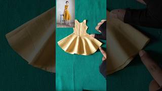 Frock kaatne ki aasan vidhi easycutting sewing [upl. by Philbo474]