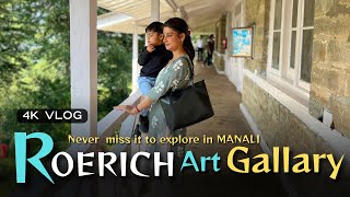 Roerich Art Gallary at Naggar  Chai Trail  places around Manali neelamkayth roerichartgallary [upl. by Ecnahoy9]