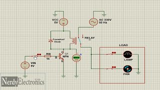 How to use transistors as a switch  NPN and PNP  Active High and Active Low [upl. by Whetstone278]