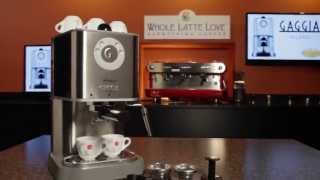 Gaggia Baby Twin Espresso Machine Overview [upl. by Enelyad]