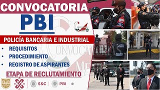 ¡CONVOCATORIA PBI Forma parte de la Policía Bancaria e Industrial ¡Vacantes disponibles [upl. by Nylsirk606]