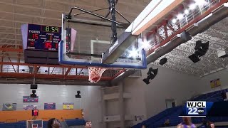 Savannah State basketball sweeps Spring Hill [upl. by Adnomal]