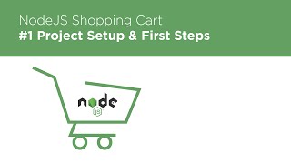 NodeJS  Express  MongoDB  Build a Shopping Cart  1 Intro amp Setup [upl. by Mateo716]