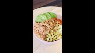 POKE BOWL DE SALMÓN 🍣 [upl. by Adnola]