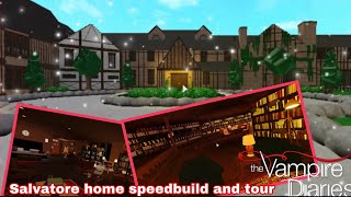 Salvatore boarding house speedbuild part 3 and full tour [upl. by Babcock]