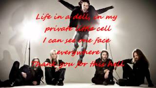 Sonata Arctica One two free fall Japanese Bonus track with lyrics [upl. by Eelah]