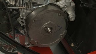 MTD Snowblower Engine Flywheel Replacement 95112416 [upl. by Inatsed]