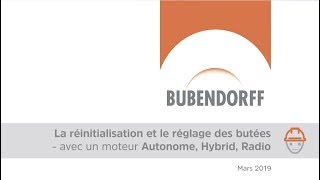 Réinitialisation et réglage des butées avec moteur Bubendorff Autonome Hybrid ou radio [upl. by Meeharbi]