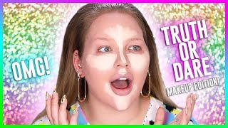 TRUTH OR DARE MAKEUP CHALLENGE [upl. by Nayd]