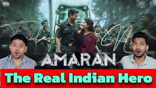 Amaran Trailer Reaction  Sivakarthikeyan Sai Pallavi  Rajkumar  GV Prakash  Kamal Haasan [upl. by Eelan282]